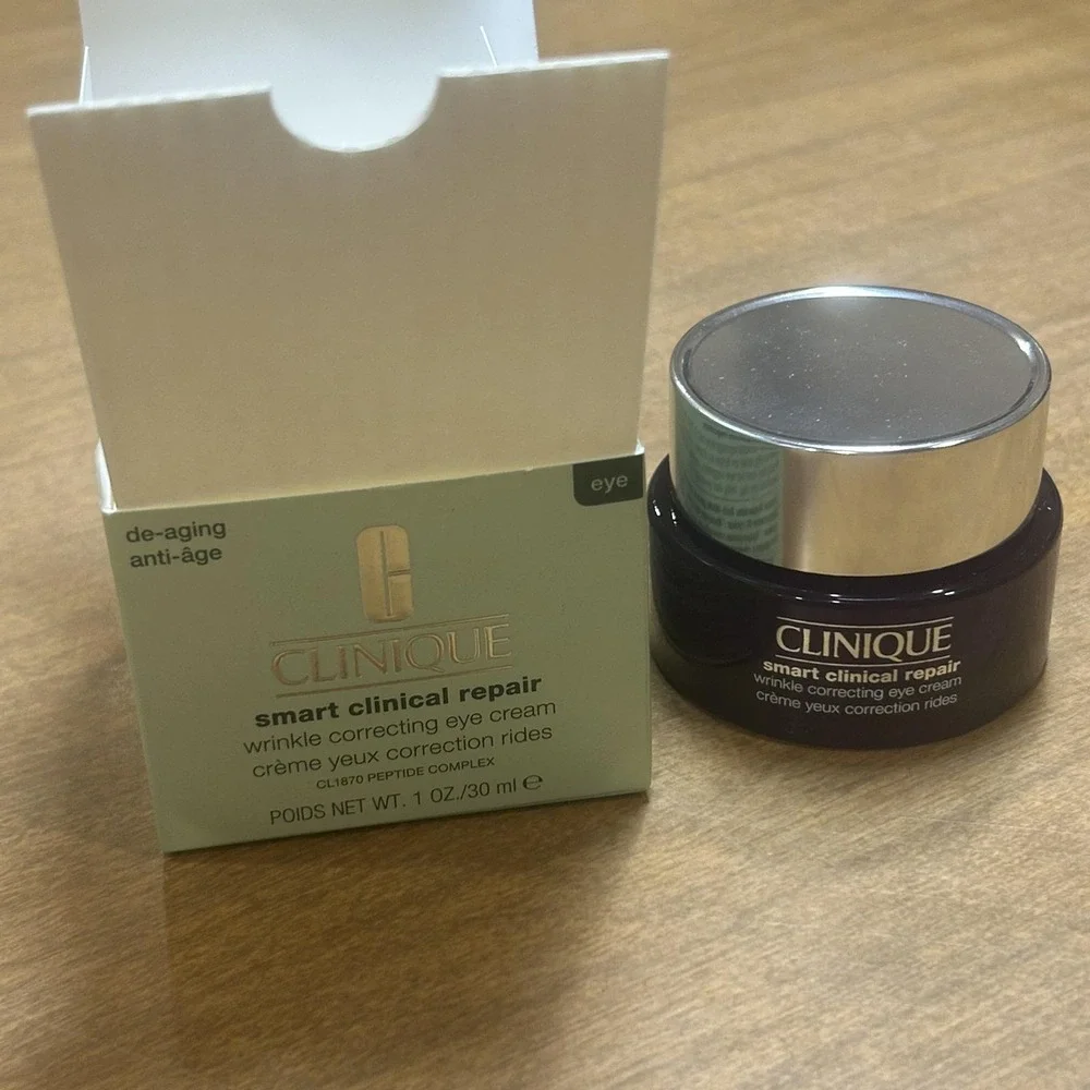 Clinique Smart Clinical Repair Eye Cream 1oz 30ml Purple Wrinkle Anti-Aging